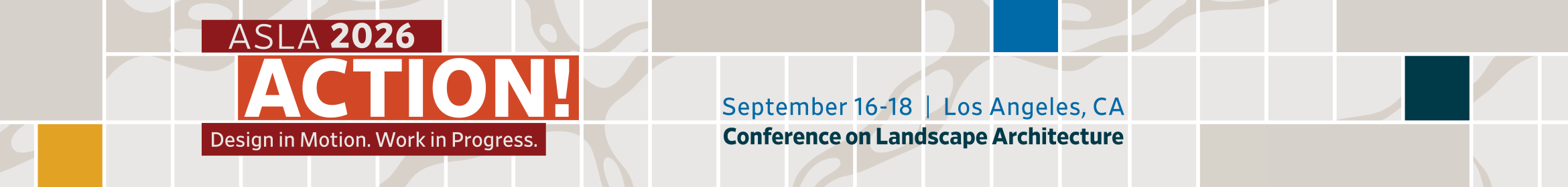 ASLA 2025 Conference on Landscape Architecture Main banner